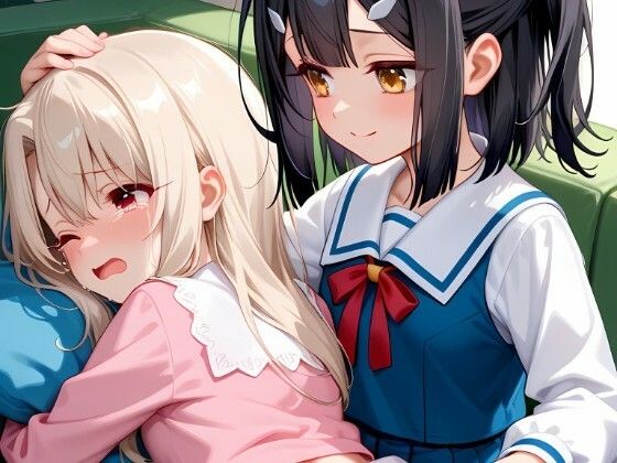 【エロ漫画】美遊・イリヤ（プリズマ☆イリヤ）お尻叩きイラスト集