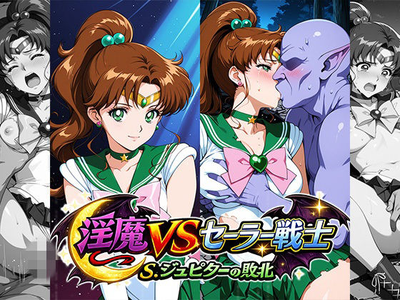 【エロ漫画】淫魔VSセーラー戦士〜S.ジュピーターの敗北〜