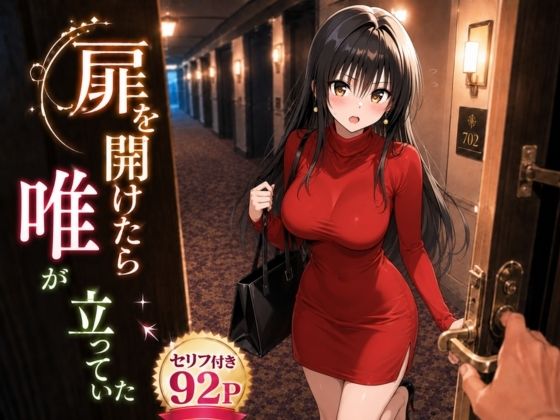 【エロ漫画】扉を開けたら唯が立っていた