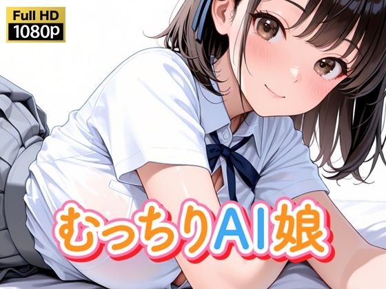 【エロ漫画】むっちりAI娘のイメージビデオ