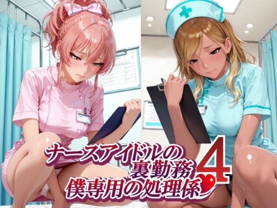 【エロ漫画】ナースアイドルの裏勤務 僕専用の処理係4 （和〇愛依 城〇崎美嘉 花〇佑芽 大〇唯編）