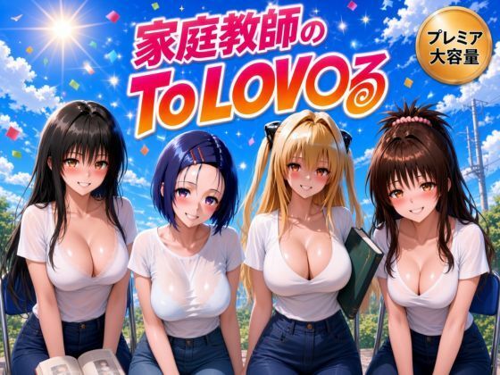 【エロ漫画】家庭教師のToLO〇る（トラ〇ル）真夏の家庭教師